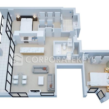 Southbank Apartments Freshwater Place Мельбурн Екстер'єр фото
