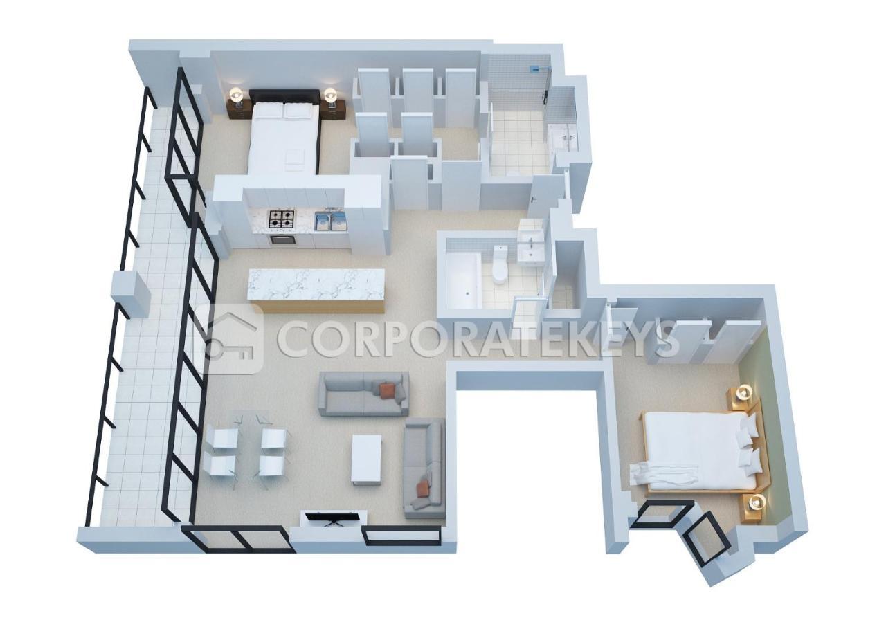 Southbank Apartments Freshwater Place Мельбурн Екстер'єр фото